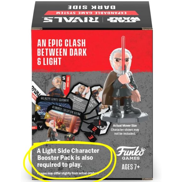 Star Wars Rivals Dark Side Character Booster Pack Series 1 (TX-20) by Funko NIB - Picture 2 of 8